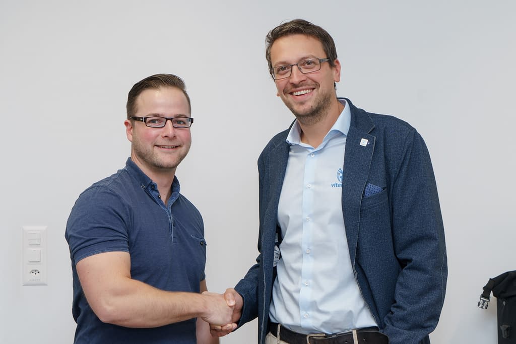 Vertragsverlängerung Viterma Franchisepartner Jens Barthel